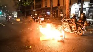 In Paris kam es zu schweren Ausschreitungen