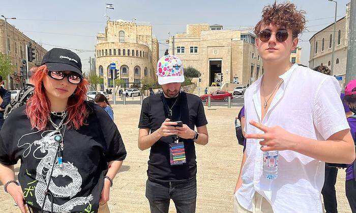 "Israel Calling" war für DJ Lumix & Pia Maria eine wichtige Erfahrung; hier in Jerusalem am Tag vor dem Livekonzert in Tel Aviv