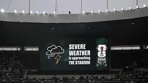 Das Wetter in Miami könnte zu einer Verschiebung führen