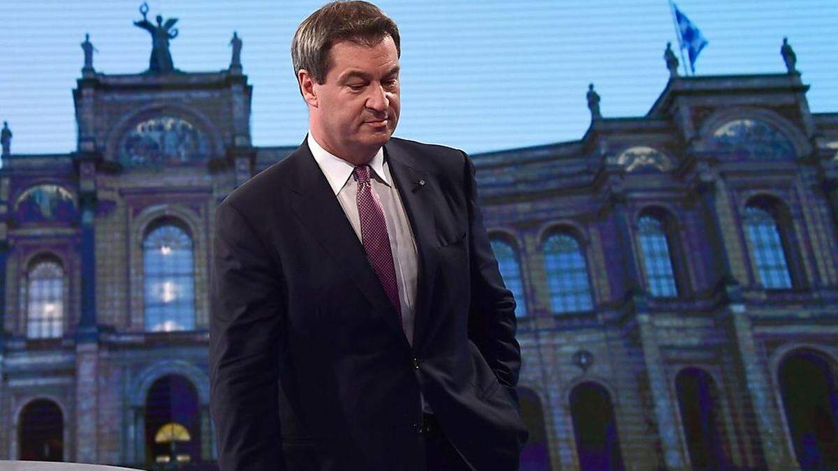  Bayerns Ministerpräsident Markus Söder