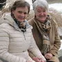 Helga Steiner und Ernestine Hochegger (v.l.) sehen die Weihnachtszeit sehr positiv