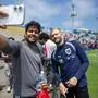 Selfies mit Konrad Laimer sind auch in den USA begehrt