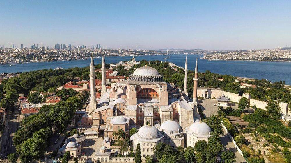Die Hagia Sophia in Istanbul 