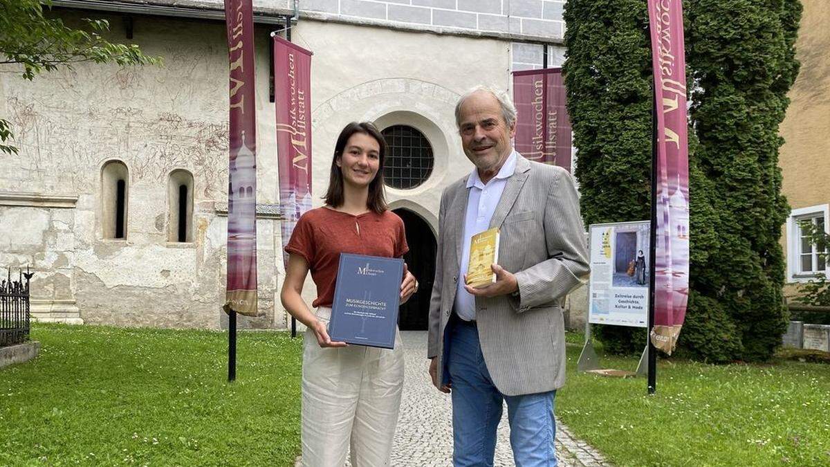 Leonie Loipold erzählt über 40 Jahre Millstätter Musikgeschichte, Bernhard Zlanabitnig gestaltet sie seit 20 Jahren als Intendant 