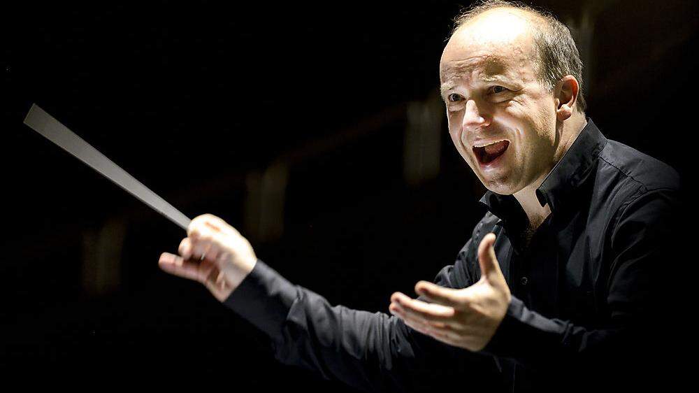 Roland Kluttig (53), noch in der kommenden Saison Chefdirigent der Oper Graz