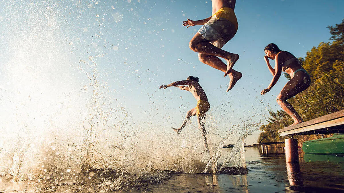 Sommer, Sonne, Badezeit. Auch in der Steiermark kein Problem