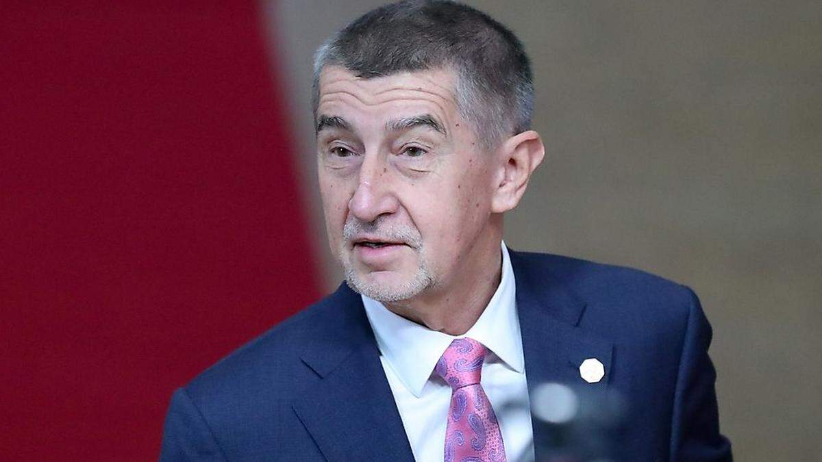 Regierungschef Andrej Babis