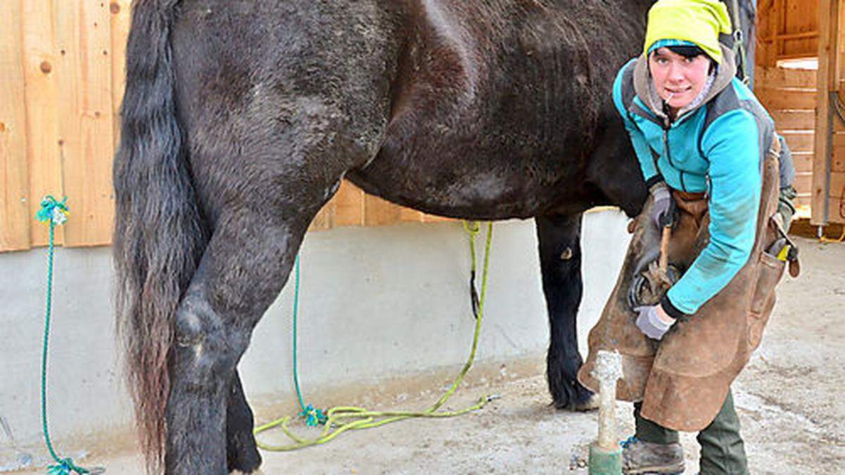 Kathi Zankl hat ein Händchen für Tiere