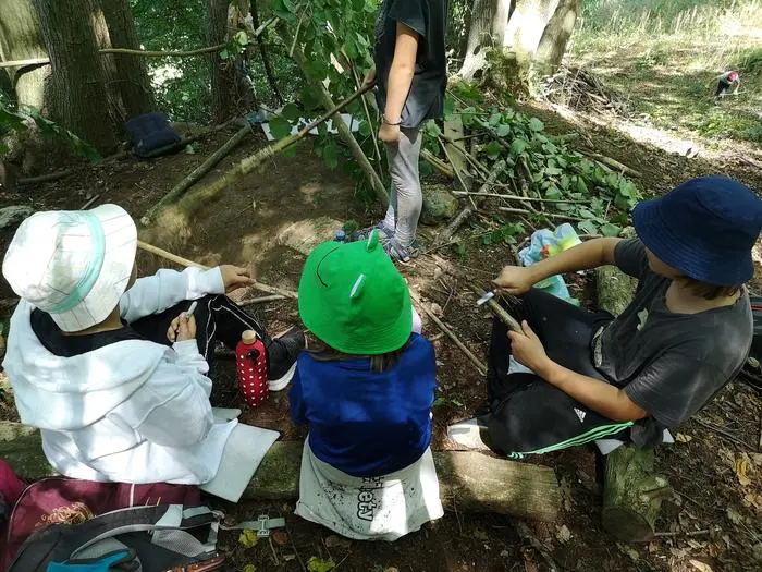 Der Wald ist heuer Schauplatz der Sommercamps des Geoparks Karawanken