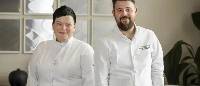 Patissière Dragana Kovačević und Küchenchef Goran Hrastovčak