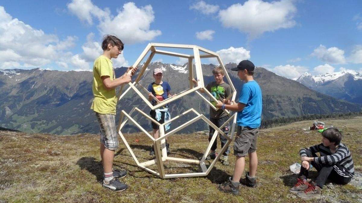 Auf 2000 Meter Seehöhe schlug die Schulwerkstatt ihr Mathecamp auf. Doch das ist jetzt vorbei	