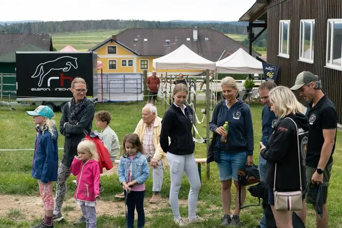 Die Teilnehmer und Besucher genossen perfektes Wetter und eine tolle Stimmung. 