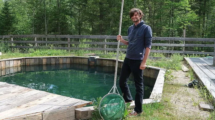 Fischzüchter Michael Wesonig