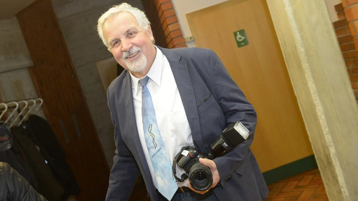 Franz Wank vom Filmclub Völkermarkt