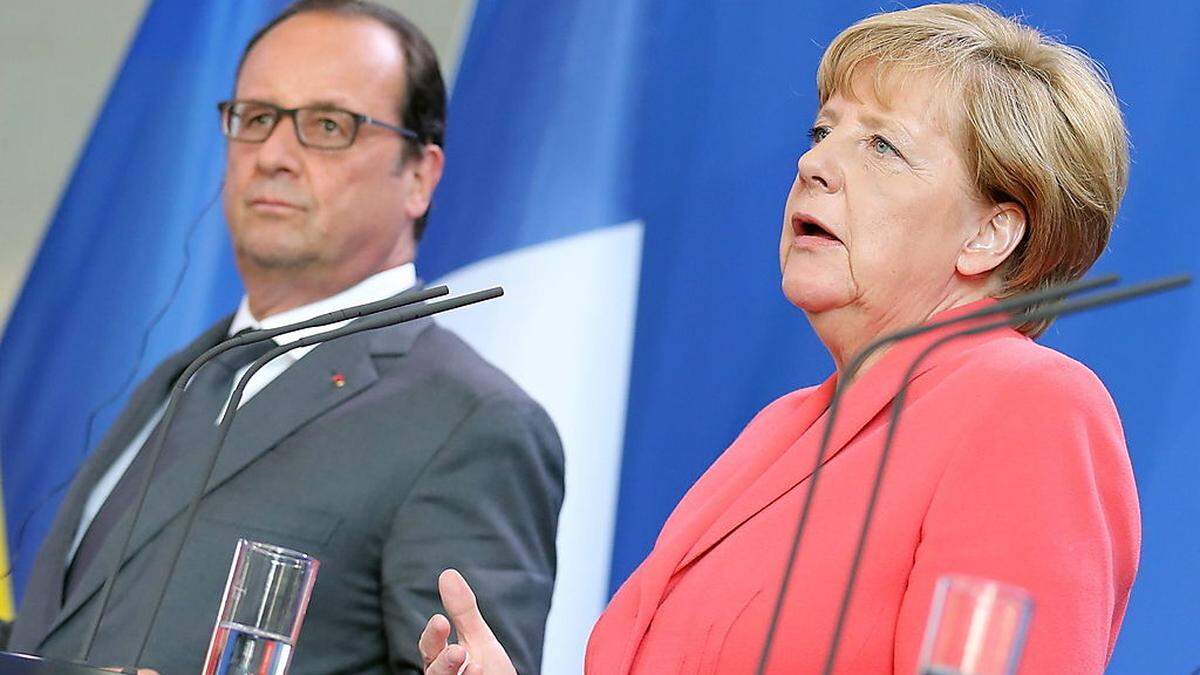 Hollande und Merkel 
