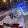Montagmorgen kam es auf der B83 bei der Seebachbrücke zu einem Unfall