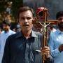 Gläubige Christen demonstrieren gegen die jüngsten Gewaltexzesse in Pakistan