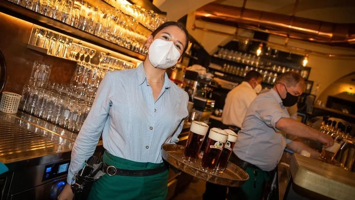 Im Augustin wurden wieder frische Biere gezapft.
