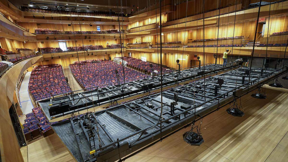 Die David Geffen Hall in New York ist Heimat der New Yorker Philharmoniker