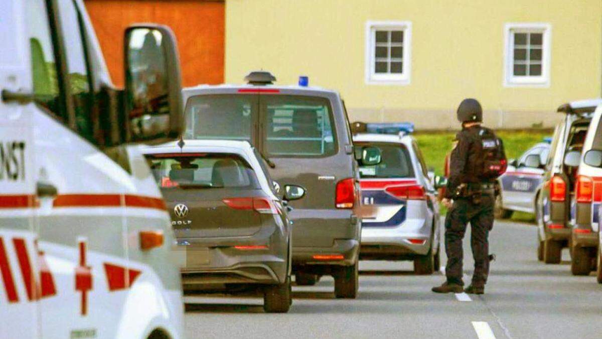 In Pielach, einer Katastralgemeinde von Melk, wurde Donnerstagabend ein 62-Jähriger erschossen