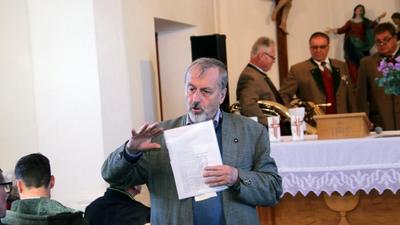 Historiker Ernst Lasnik in der Kalvarienbergkirche