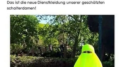 Das umstrittene Posting.