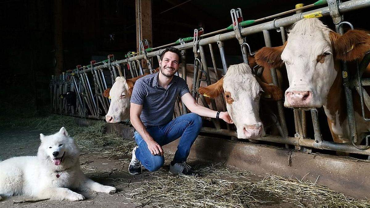 Stefan Payer hat den Betrieb heuer von seinen Eltern übernommen