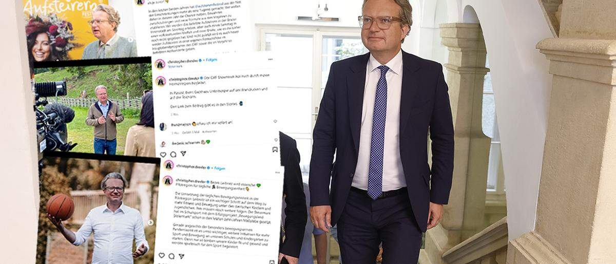 Christopher Drexler: Der (ehemalige) steirische Landesrat wird am Montag als Landeshauptmann angelobt.