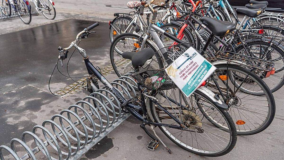 Räder sind in Graz begehrte Güter und oft Diebsware.