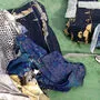 Überreste zweier Sitze, die aus dem Meer gefischt wurden