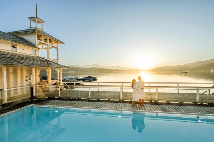 Wunderbares See-Spa im historischen Badehaus des Werzers Hotel Resort Pörtschach