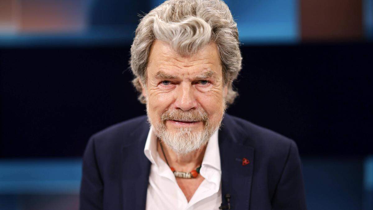 Extrembergsteiger Reinhold Messner 