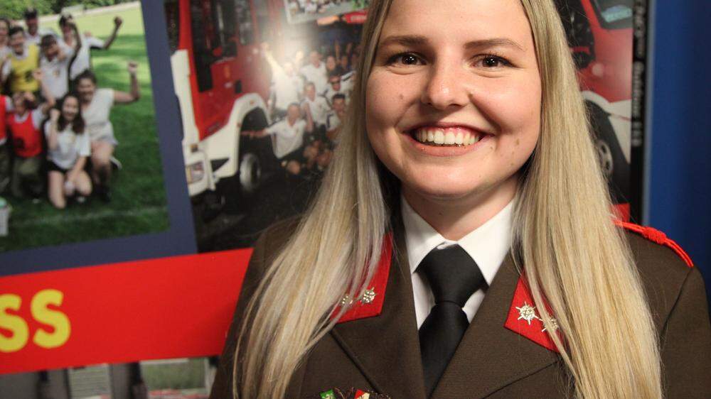 Marika Langmann (21) ist neue stellvertretende Kommandantin der Feuerwehr Pirkhof