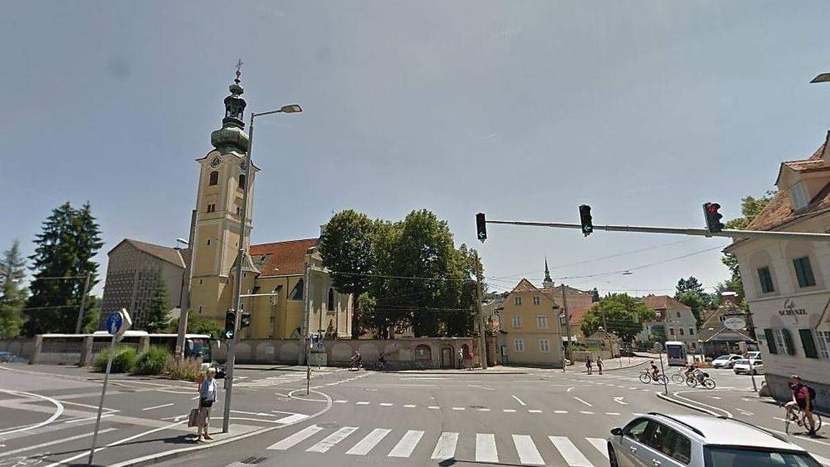 Am Leonhardplatz kam es am Freitagmorgen zu dem Vorfall