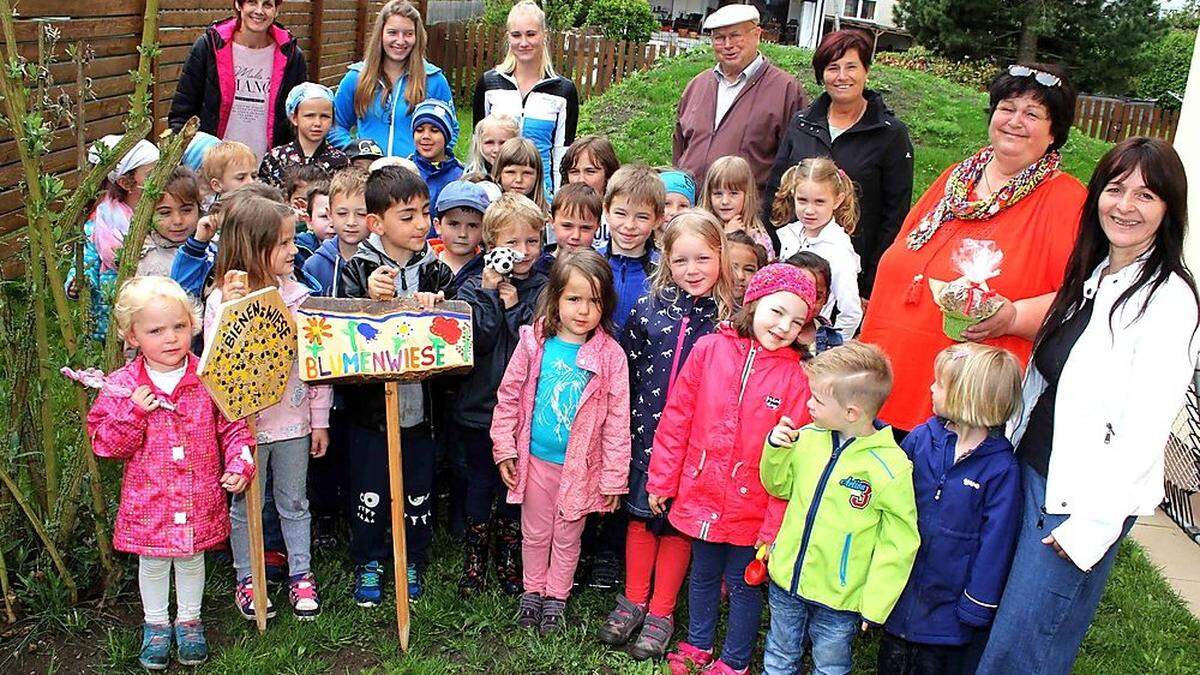 Auch Kindergartenkinder beteiligen sich in Knittelfeld schon am Umweltschutz
