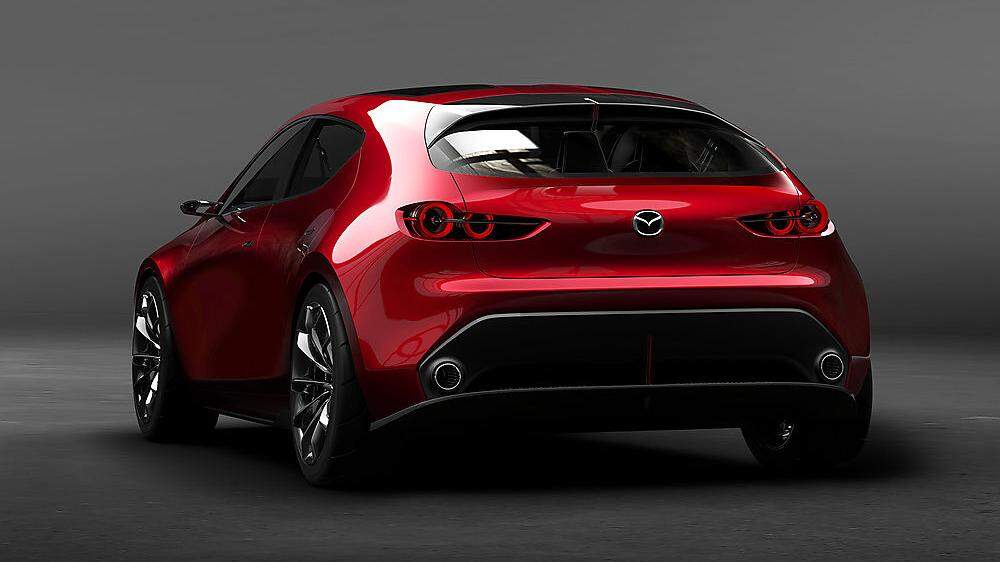 Schöne Aussicht. Das Kai Concept steht Pate für den neuen Mazda 3