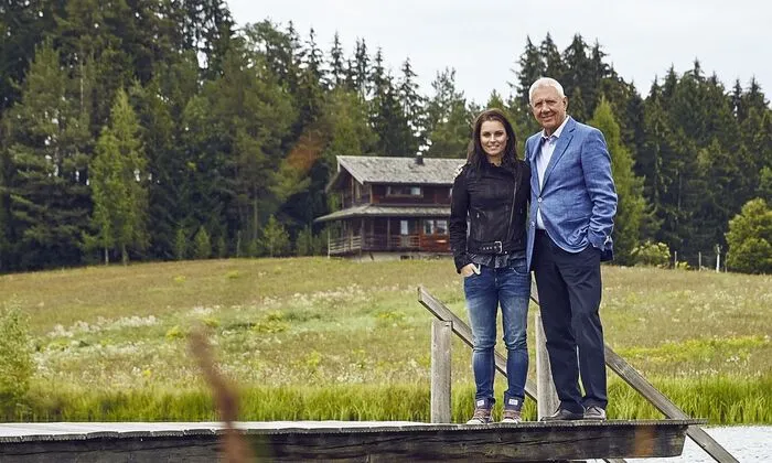 Jacques Lemans-Gründer Alfred Riedl mit Testimonial Anna Veith