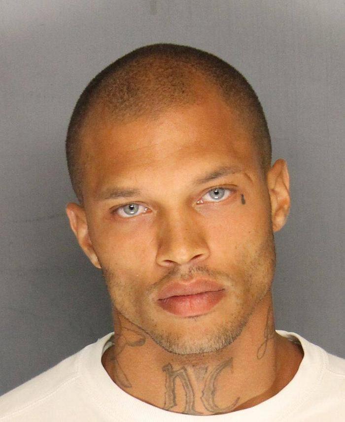 Das Polizeifoto von Jeremy Meeks