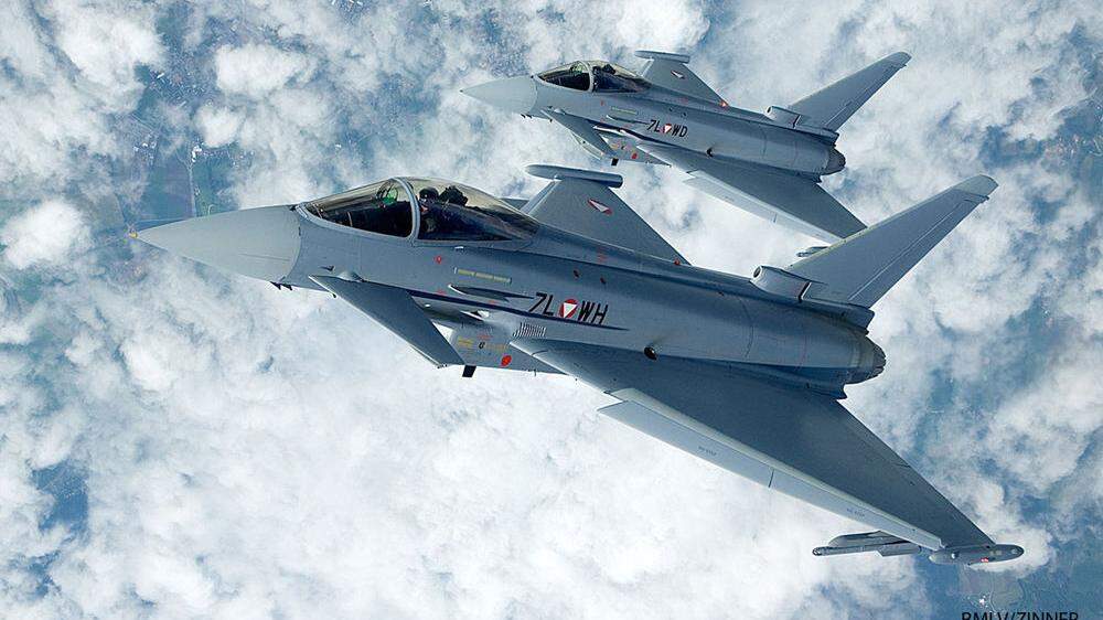 Ob man aus dem Eurofighter-Vertrag aussteigt, ist offen