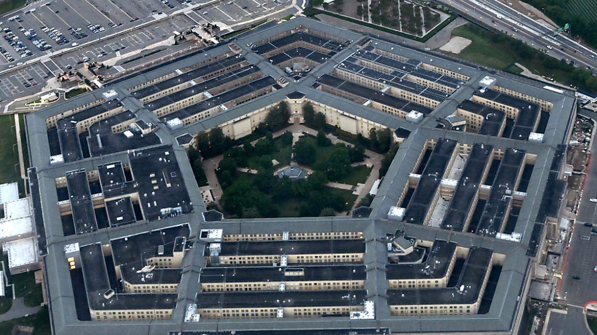 Das Pentagon in Washington D.C. in den USA