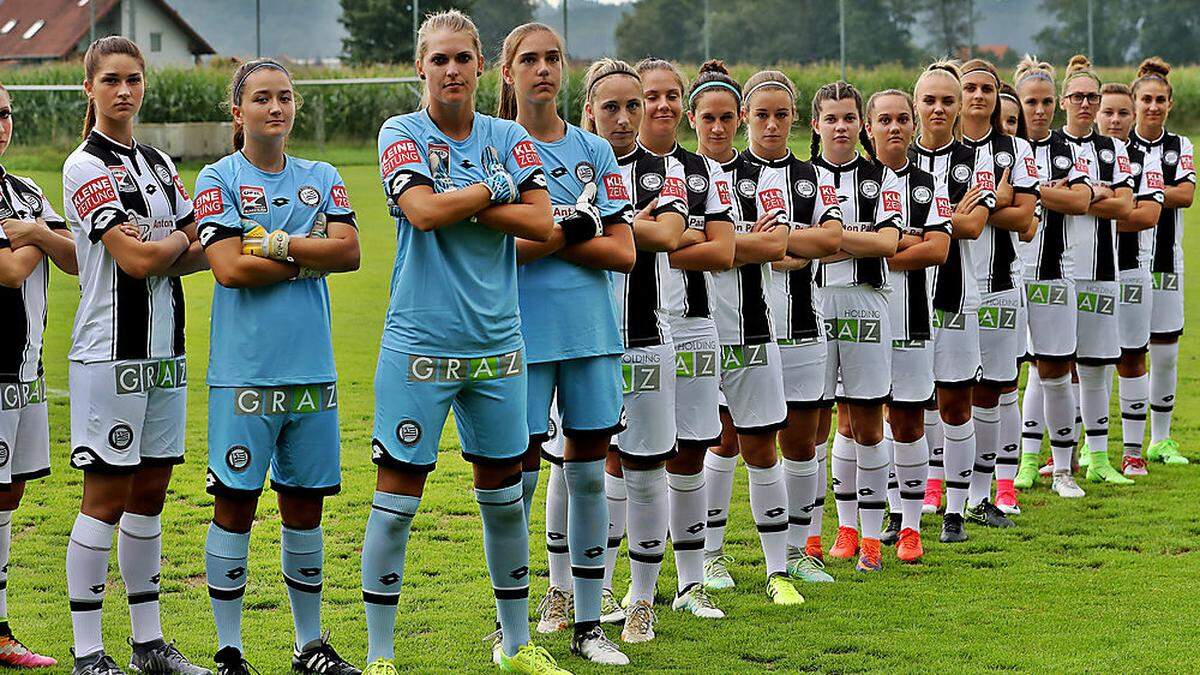 Die erfolgreiche Frauen-Mannschaft des SK Sturm