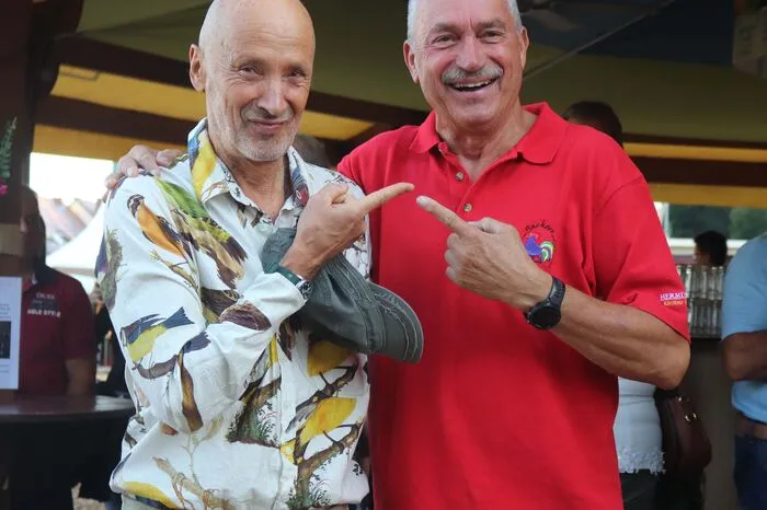 WECH-Eigentümervertreter Jakob Sintschnig mit dem ehemaligen Bürgermeister von St. Andrä Peter Stauber