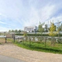 Rendering der geplanten Müllverbrennungsanlage, mit der Mur im Vordergrund
