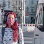 Mit Mundschutz in Graz (Foto Sujet)