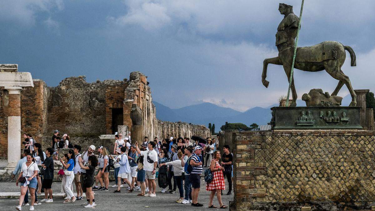 Pompeji ist eine der meistbesuchten Ausgrabungsstätten Italiens