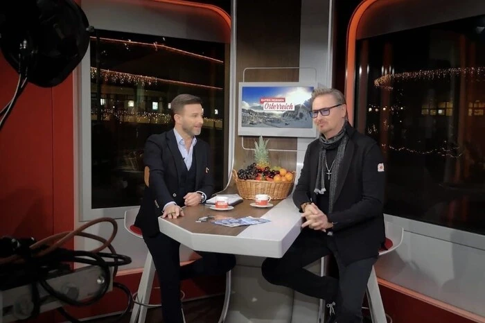 Mit Nik P. plauderte der geborene Zürcher bei "Guten Morgen Österreich"