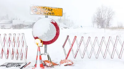 Die Ennstalbundesstraße ist gesperrt
