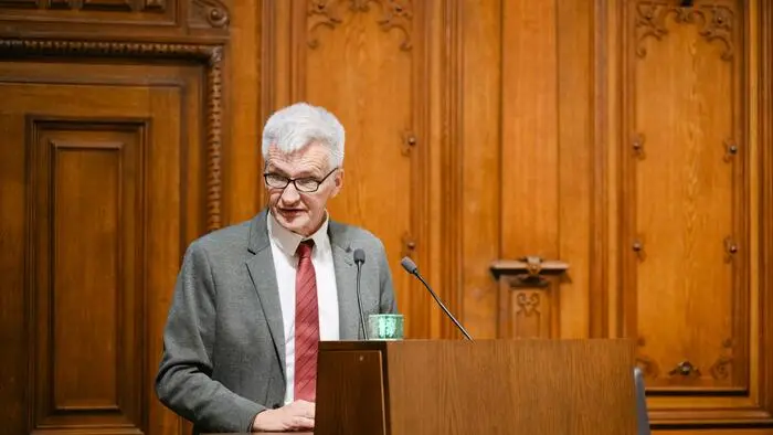 Finanzstadtrat Manfred Eber