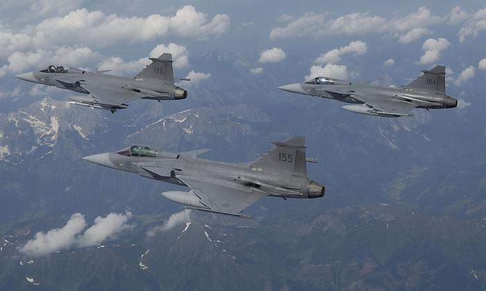 Gripen der tschechischen Luftwaffe bei der Airpower 05