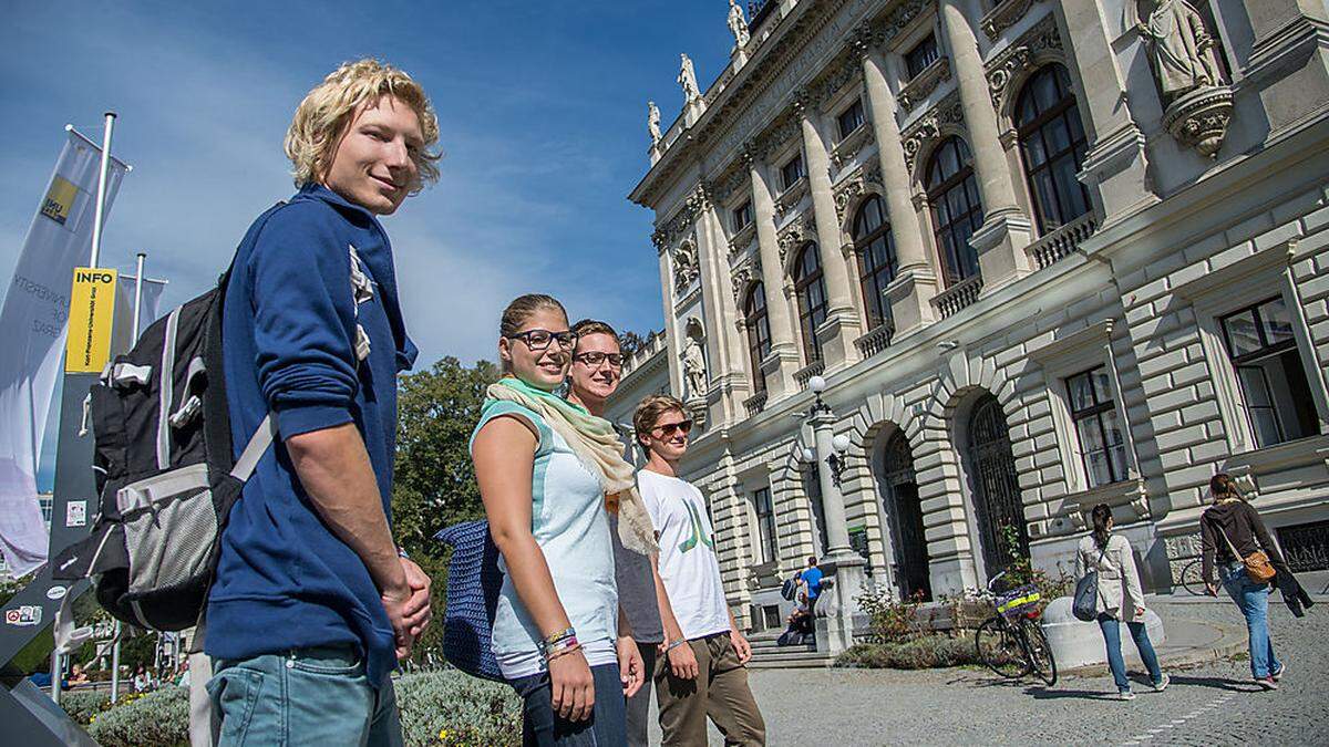 Minus zehn Prozent bei Studienanfängern an der Uni Graz (Archivbild)